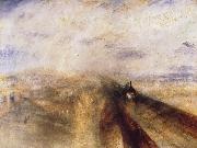 Joseph Mallord William Turner Rain,Steam and Speed The Great Western Railway oil painting artist